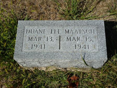 MAATSCH, DUANE LEE - Calhoun County, Iowa | DUANE LEE MAATSCH 