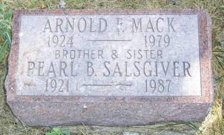 MACK, ARNOLD - Calhoun County, Iowa | ARNOLD MACK 