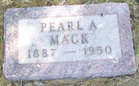MACK, PEARL A. - Calhoun County, Iowa | PEARL A. MACK 