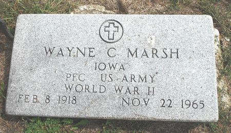 MARSH, WAYNE C - Calhoun County, Iowa | WAYNE C MARSH 