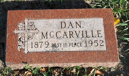 MCCARVILLE, DANIEL MICHAEL - Calhoun County, Iowa | DANIEL MICHAEL MCCARVILLE 
