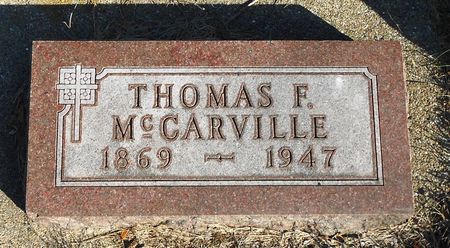 MCCARVILLE, THOMAS FRANCIS - Calhoun County, Iowa | THOMAS FRANCIS MCCARVILLE 