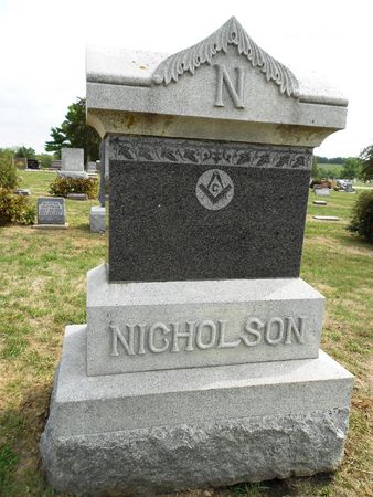 NICHOLSON, FAMILY MEMORIAL - Calhoun County, Iowa | FAMILY MEMORIAL NICHOLSON 