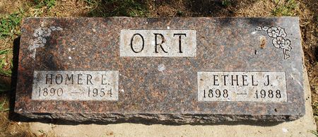 SHARKEY ORT, ETHEL JULIA - Calhoun County, Iowa | ETHEL JULIA SHARKEY ORT 