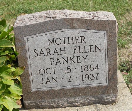 PANKEY, SARAH ELLEN - Calhoun County, Iowa | SARAH ELLEN PANKEY 