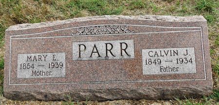 PARR, MARY E - Calhoun County, Iowa | MARY E PARR 