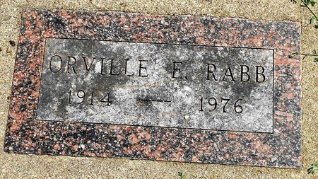 RABB, ORVILLE EDWARD - Calhoun County, Iowa | ORVILLE EDWARD RABB 