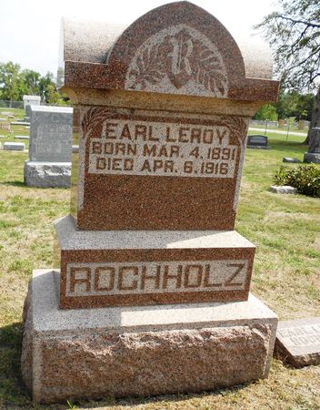 ROCHHOLZ, EARL LEROY - Calhoun County, Iowa | EARL LEROY ROCHHOLZ 
