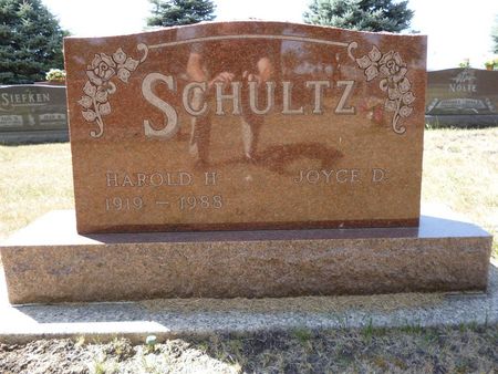 SCHULTZ, HAROLD H. - Calhoun County, Iowa | HAROLD H. SCHULTZ 