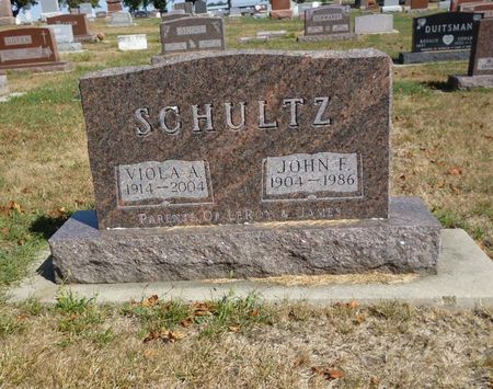 SCHULTZ, VIOLA - Calhoun County, Iowa | VIOLA SCHULTZ 