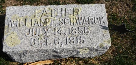 SCHWARCK, WILLIAM FREDERICK - Calhoun County, Iowa | WILLIAM FREDERICK SCHWARCK 