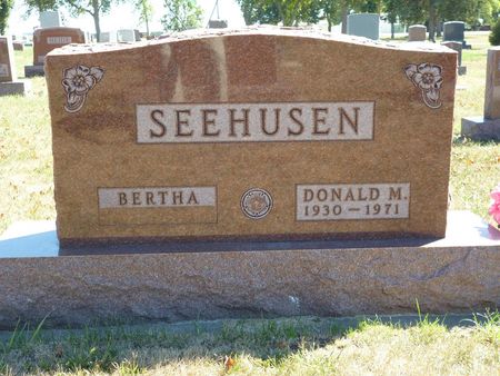 SEEHUSEN, DONALD M. - Calhoun County, Iowa | DONALD M. SEEHUSEN 