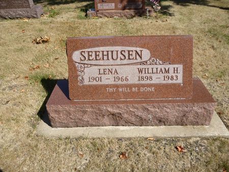 SEEHUSEN, WILLIAM H. - Calhoun County, Iowa | WILLIAM H. SEEHUSEN 
