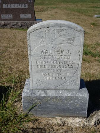 SEEHUSEN, WALTER J. - Calhoun County, Iowa | WALTER J. SEEHUSEN 