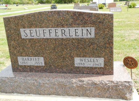 WEINKE SEUFFERLEIN, HARRIET ALVIRA - Calhoun County, Iowa | HARRIET ALVIRA WEINKE SEUFFERLEIN 
