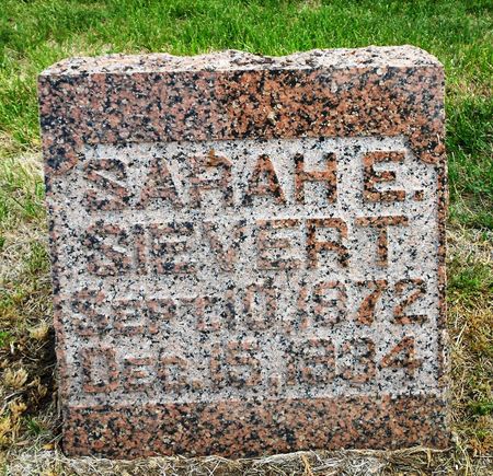 SIEVERT, SARAH ELLEN - Calhoun County, Iowa | SARAH ELLEN SIEVERT 