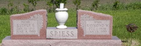 SPIESS, ESTHER E - Calhoun County, Iowa | ESTHER E SPIESS 