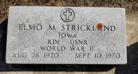 STRICKLAND, ELMO MAURICE - Calhoun County, Iowa | ELMO MAURICE STRICKLAND 