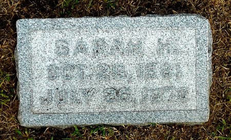 WELLS, SARAH H - Calhoun County, Iowa | SARAH H WELLS 