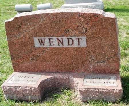 WENDT, EMMA WILHELMINE - Calhoun County, Iowa | EMMA WILHELMINE WENDT 