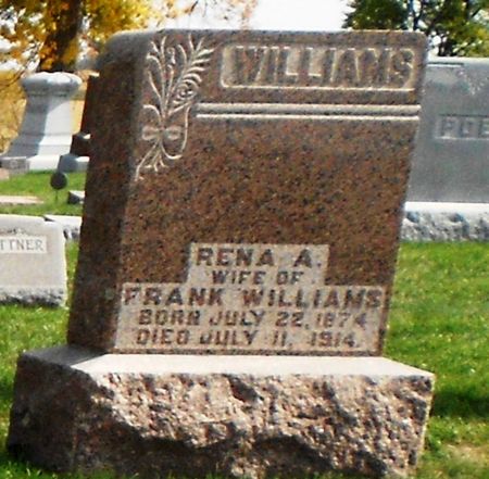 WILLIAMS, RENA A - Calhoun County, Iowa | RENA A WILLIAMS 