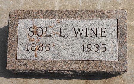 WINE, SOLOMON LEWIS - Calhoun County, Iowa | SOLOMON LEWIS WINE 