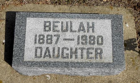 AIKEN, BEULAH - Carroll County, Iowa | BEULAH AIKEN 