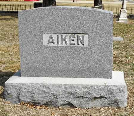 AIKEN, FAMILY MEMORIAL - Carroll County, Iowa | FAMILY MEMORIAL AIKEN 