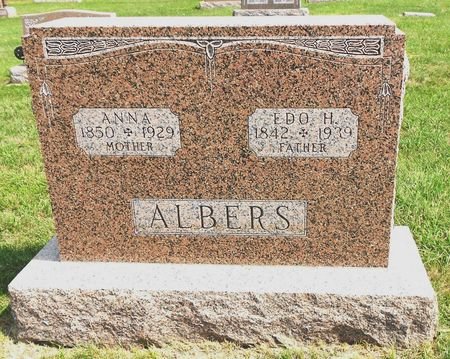 JANSSEN ALBERS, ANNA - Carroll County, Iowa | ANNA JANSSEN ALBERS 