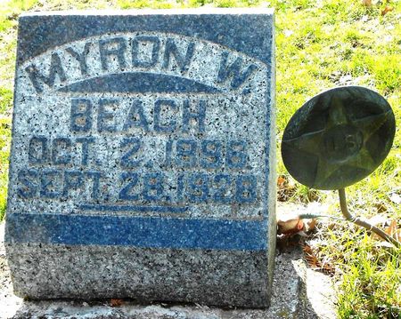 BEACH, MYRON WALTER - Carroll County, Iowa | MYRON WALTER BEACH 