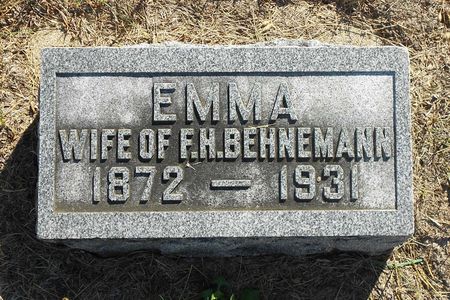 BEHNEMANN, EMMA - Carroll County, Iowa | EMMA BEHNEMANN 