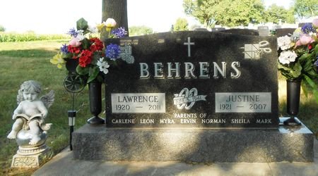 BEHRENS, JUSTINE - Carroll County, Iowa | JUSTINE BEHRENS 