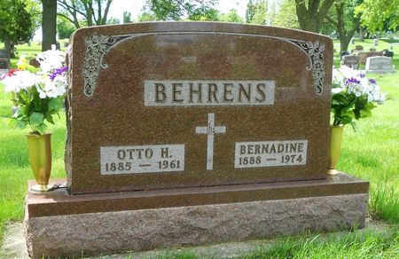 KLOCKE BEHRENS, BERNADINE - Carroll County, Iowa | BERNADINE KLOCKE BEHRENS 