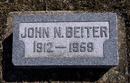 BEITER, JOHN N - Carroll County, Iowa | JOHN N BEITER 