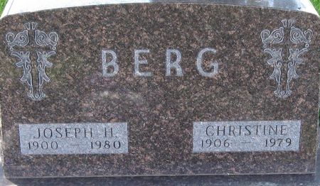 BERG, CHRISTINE MARY - Carroll County, Iowa | CHRISTINE MARY BERG 