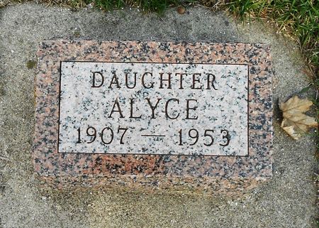 BERGER, ALYCE M. - Carroll County, Iowa | ALYCE M. BERGER 