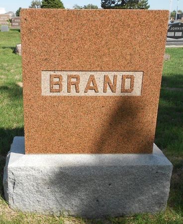 BRAND, FAMILY MEMORIAL - Carroll County, Iowa | FAMILY MEMORIAL BRAND 