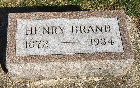 BRAND, HENRY - Carroll County, Iowa | HENRY BRAND 