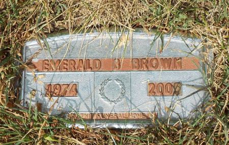 BROWN, EMERALD B - Carroll County, Iowa | EMERALD B BROWN 