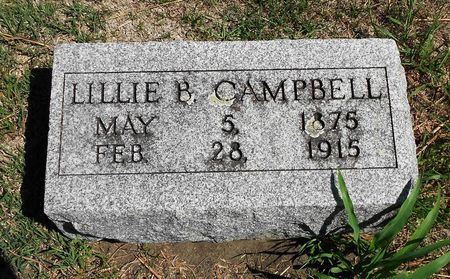 CAMPBELL, LILLIE B. - Carroll County, Iowa | LILLIE B. CAMPBELL 
