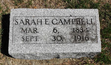 CAMPBELL, SARAH ELIZABETH - Carroll County, Iowa | SARAH ELIZABETH CAMPBELL 