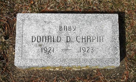 CHAPIN, DONALD DELOS - Carroll County, Iowa | DONALD DELOS CHAPIN 