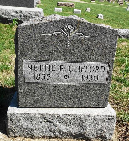 CLIFFORD, NETTIE E. - Carroll County, Iowa | NETTIE E. CLIFFORD 