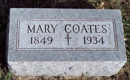 COATES, MARY - Carroll County, Iowa | MARY COATES 