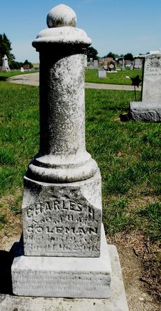 COLEMAN, CHARLES H. - Carroll County, Iowa | CHARLES H. COLEMAN 