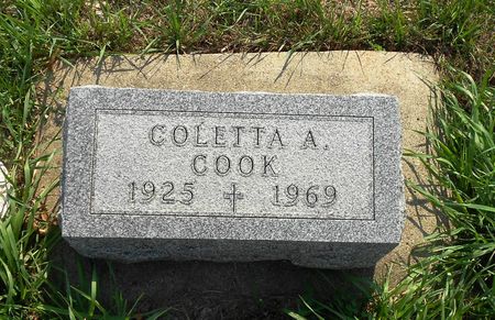 COOK, COLETTA A - Carroll County, Iowa | COLETTA A COOK 