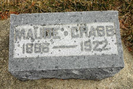 CRABB, MAUDE - Carroll County, Iowa | MAUDE CRABB 