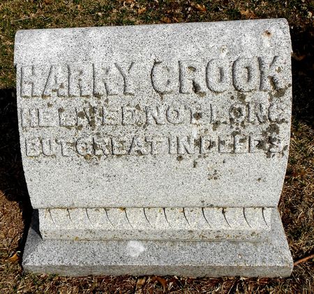 CROOK, HARRY C - Carroll County, Iowa | HARRY C CROOK 