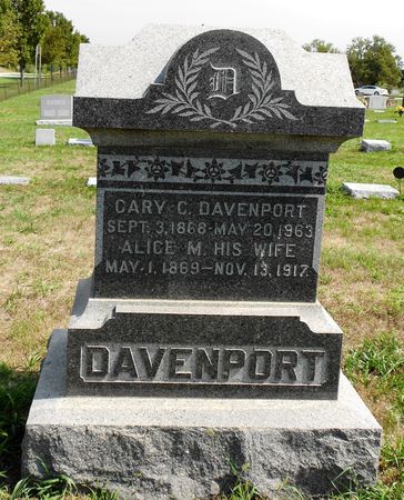 DAVENPORT, CARY CASSIUS - Carroll County, Iowa | CARY CASSIUS DAVENPORT 