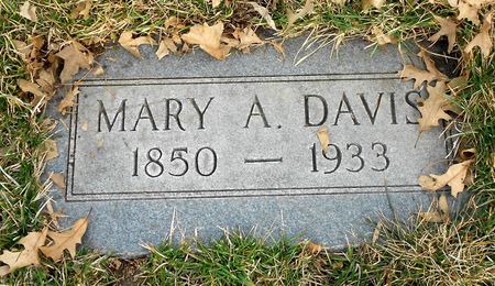 ALLISON DAVIS, MARY - Carroll County, Iowa | MARY ALLISON DAVIS 